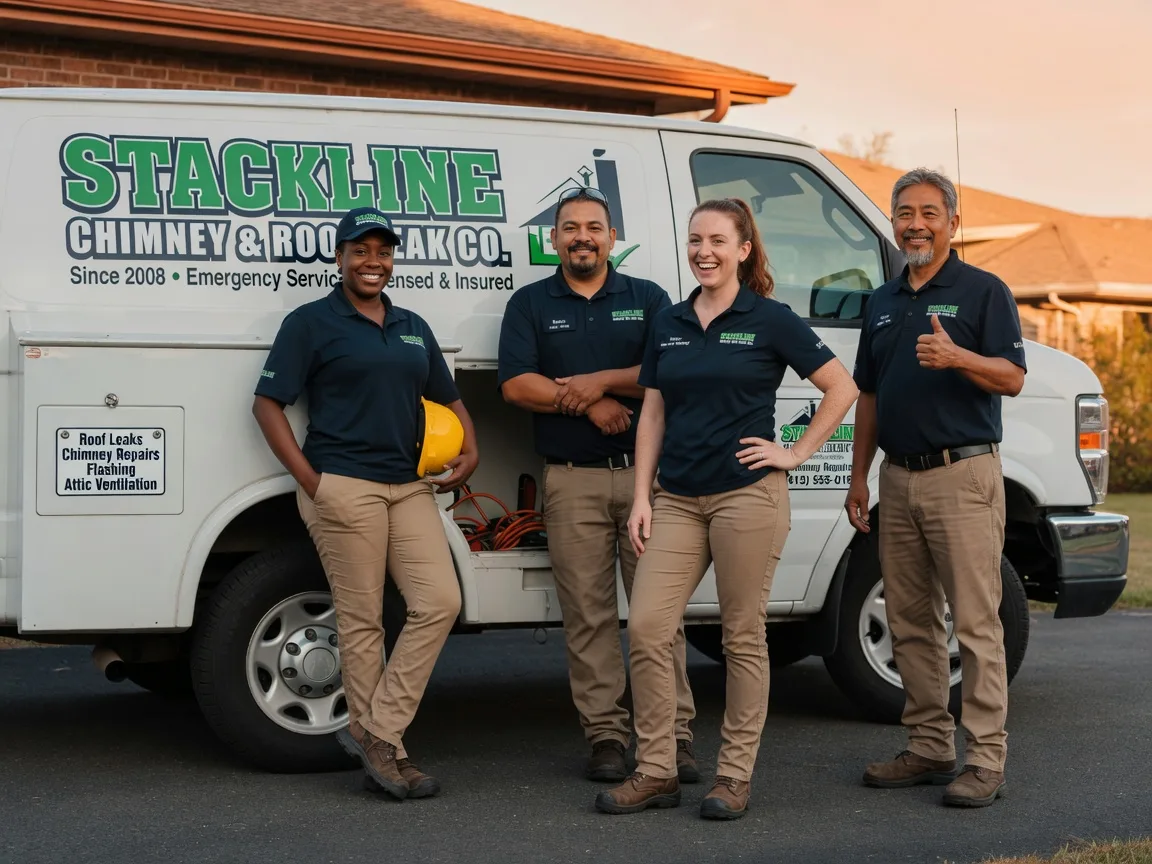 Chimney flashing repair company in De Graff, OH